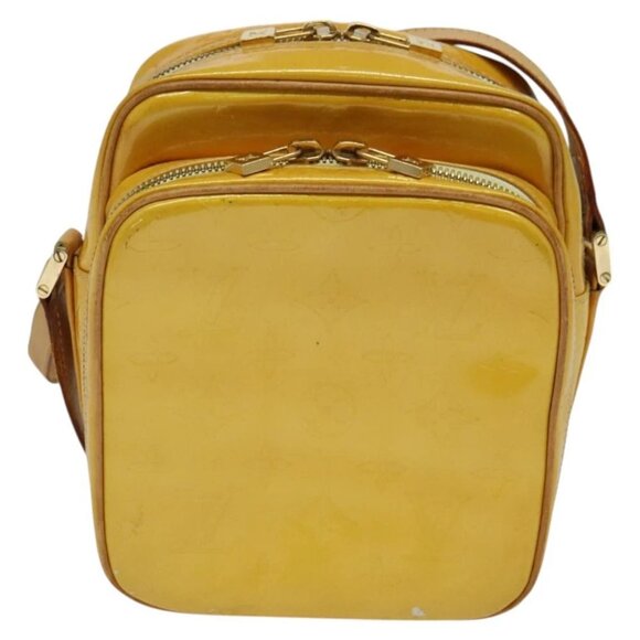 LOUIS VUITTON Monogram Vernis Wooster Bag Lime Yellow - Picture 2 of 16